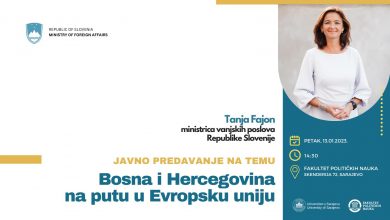 Photo of Fajon u petak u BiH, tribina na Fakultetu političkih nauka