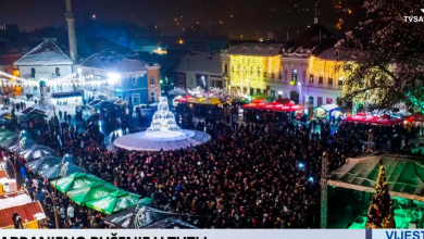 Photo of Vijesti TVSA: Nova godina obilježena u mnogim gradovima BiH
