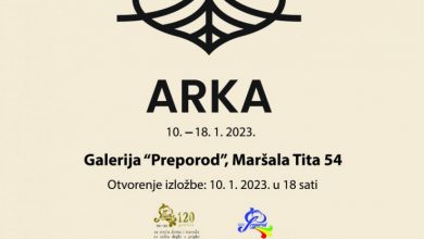 Photo of Večeras otvorenje izložbe “Arka” u galeriji “Preporod”