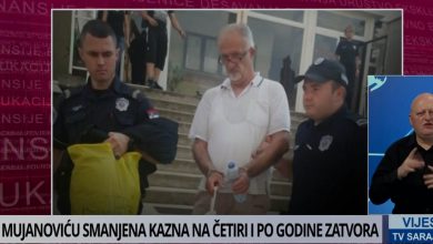 Photo of Vijesti TVSA: Husein Mujanović drugostepenom presudom osuđen na četiri i po godine zatvora