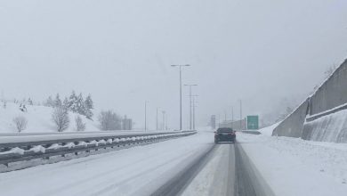 Photo of Oprez vozačima: Autoput Sarajevo – Konjic još uvijek neočišćen od snijega
