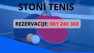 Photo of Besplatni stoni tenis nedjeljom za sve