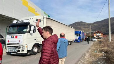 Photo of Četiri kamiona humanitarne pomoći koje je prikupio Crveni križ FBiH krenuli za Tursku