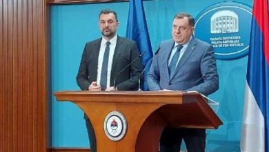 Photo of Dodik i Konaković o istočnoj plinskoj interkonekciji zbog koje je otkazana sjednica Vijeća ministara BiH