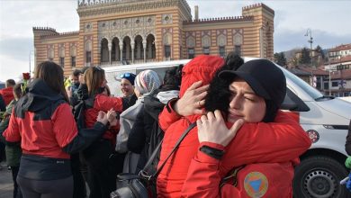 Photo of Bh. spasioci dočekani ispred Vijećnice