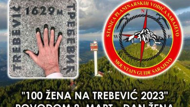 Photo of Manifestacija ‘100 žena na Trebević 2023.’ 5. marta povodom Međunarodnog dana žena