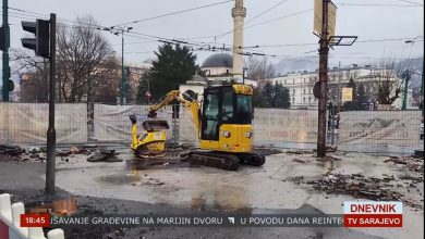 Photo of Ubrzo nastavak radova pješačkog platoa na raskrsnici ulica  Kranjčevićeva i Maršala Tita