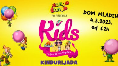 Photo of Kids Kinđurijada u subotu u Domu mladih