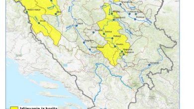 Photo of Očekuje se vanredno hidrološko stanje na slivovima Bosne, Une i Save