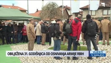 Photo of Vijesti TVSA// Obilježena 31. godišnjica od osnivanja Armije RBiH
