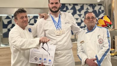 Photo of Tri medalje za jedinog predstavnika BiH: Profesionalni kuhar Sedad Dželilović na “Biseru mora”