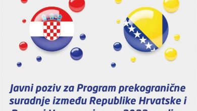 Photo of Raspisan poziv za dostavu prijedloga projekata za Program prekogranične suradnje između RH i BiH