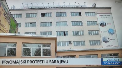 Photo of Prvomajski protesti Sindikata radnika trgovine BiH