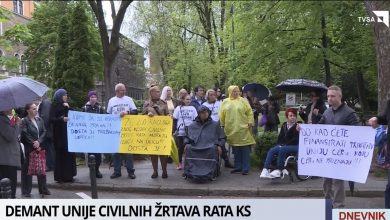Photo of Dnevnik TVSA/ Demant Unije civilnih žrtava rata