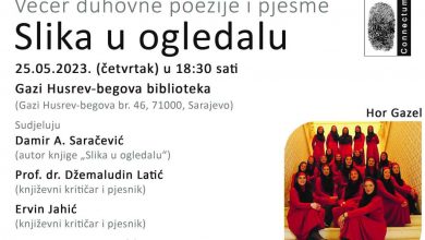 Photo of Promocija zbirke pjesama ‘Slika u ogledalu’ Damira A. Saračevića sutra u Sarajevu