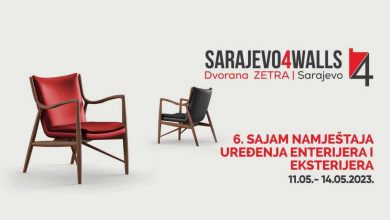 Photo of Danas otvaranje 6. međunarodnog sajma namještaja ‘SARAJEVO4WALLS’, više od 60 izlagača