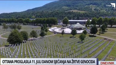 Photo of Glavni grad Kanade 11. juli proglasio danom sjećanja na žrtve genocida u Srebrenici
