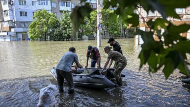 Photo of Ukrajina: Hersonska oblast poplavljena nakon rušenja brane Kahovka