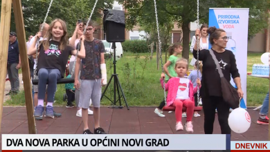 Photo of Dva nova igrališta za mališane, upriličen prigodan program