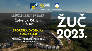 Photo of Manifestacija godišnjice  oslobađanja Žuči zbog vremenskih uvjeta se premješta u dvoranu “Ramiz Salčin”