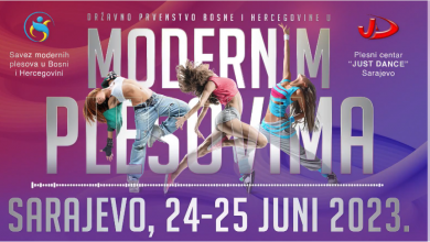 Photo of Državno prvenstvo u modernim plesovima ovog vikenda u Novom Sarajevu