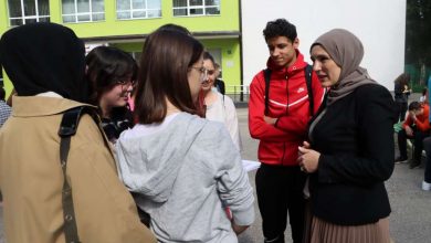 Photo of Hota-Muminović posjetila OŠ ‘Mirsad Prnjavorac’ u Vogošći povodom početka eksterne mature