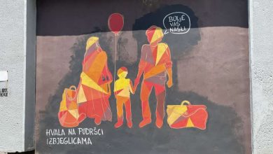 Photo of Povodom Svjetskog dana izbjeglica na Ilidži otkriven mural pod nazivom ‘Dobrodošli’
