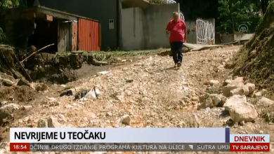 Photo of Nezapamćeno nevrijeme na području Općine Teočak