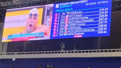 Photo of Lana Pudar prva u ukupnom plasmanu za finale 200 m delfin Svjetskog prvenstva