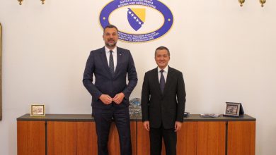 Photo of Konaković se susreo sa ambasadorom Kine u BiH Ji Pingom