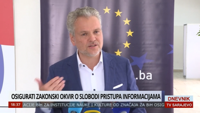 Photo of Satler: Zakonodavni okvir o slobodi pristupa informacijama treba biti u skladu s relevantnim međunarodnim standardima