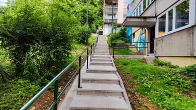 Photo of Završeni radovi na izgradnji novog stepeništa u Ulici Nusreta Šišića Dede