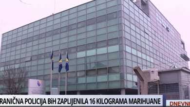 Photo of Granična policija BiH zaplijenila 16 kilograma marihuane