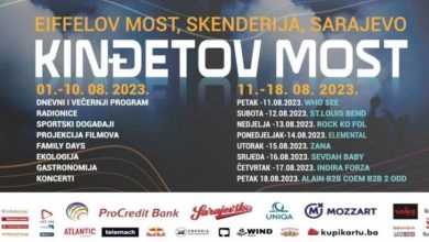 Photo of Nova manifestacija u Sarajevu “Kinđetov most”
