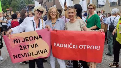 Photo of Građani u Jablanici poručili: Ne nasilju nad ženama