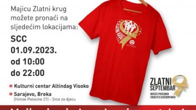 Photo of Obilježavanje Zlatnog septembra, mjeseca podizanja svijesti o raku kod djece