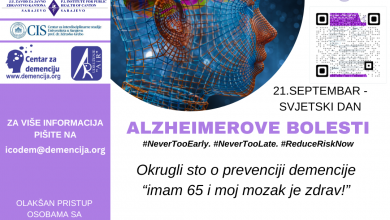 Photo of U četvrtak konferencija o demenciji: Fokus na održavanju mozga mladim