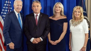 Photo of Komšić na prijemu kod Bidena