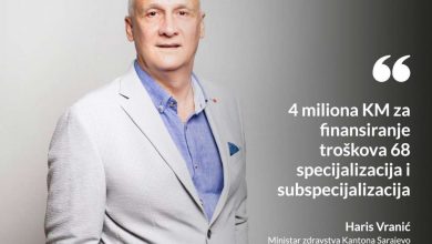 Photo of Odobreno raspisivanje konkursa za 68 novih specijalizacija