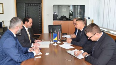 Photo of Nešić i Alkhurainej o saradnji BiH i Kuvajta u oblasti sigurnosti