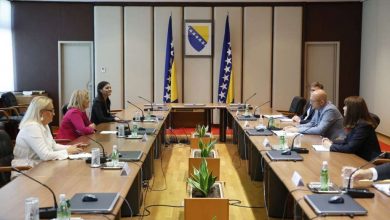 Photo of Krišto razgovarala sa Sarrazinom o političkoj situaciji i evropskom putu BiH