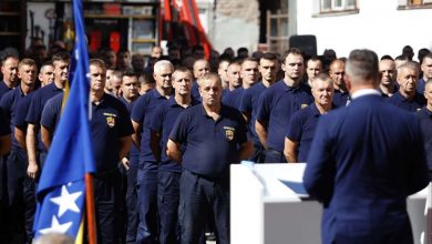 Photo of Održana svečana smotra povodom prijema novih 70 vatrogasaca u Profesionalnu jedinicu KS