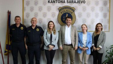Photo of Predstavnici Misije OSCE-a u BiH posjetili Ministarstvo unutrašnjih poslova KS
