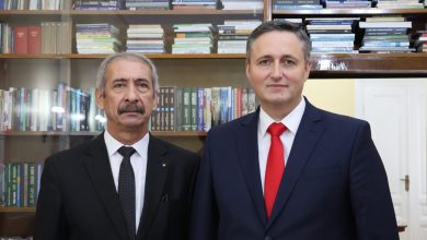 Photo of Bećirović razgovarao s ambasadorom Države Palestine u BiH Rezekom Namurom