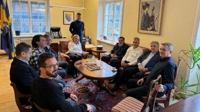 Photo of Članovi Delegacije PSBiH u PSNATO-a, Ademović i Petrović, posjetili Ambasadu BiH u Stockholmu