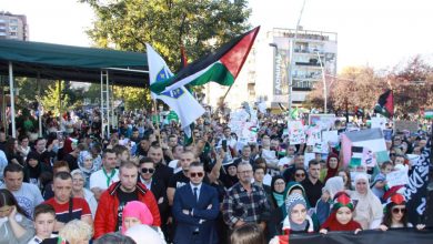 Photo of Nekoliko hiljada Zeničana mirnom šetnjom poslalo poruke podrške Palestini