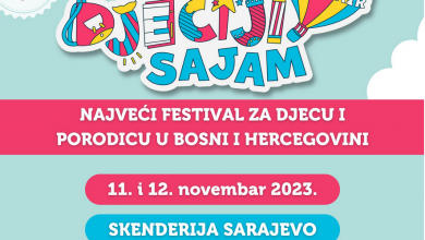 Photo of Sutra u Domu mladih najveći sajam i festival za djecu u BiH