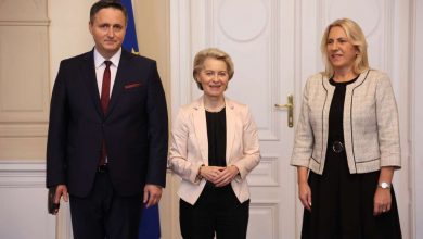 Photo of Bećirović i Cvijanović s Ursulom von der Leyen: Napredak u reformama i podrška članstvu BiH u EU