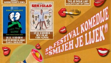 Photo of Festival komedije ‘Smijeh je lijek’ počinje 13. novembra komedijom ‘Žiranti’