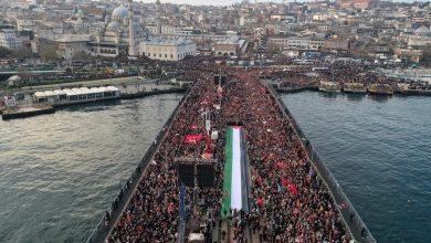 Photo of Istanbul: Prvog dana 2024. godine masovni skup podrške Palestini